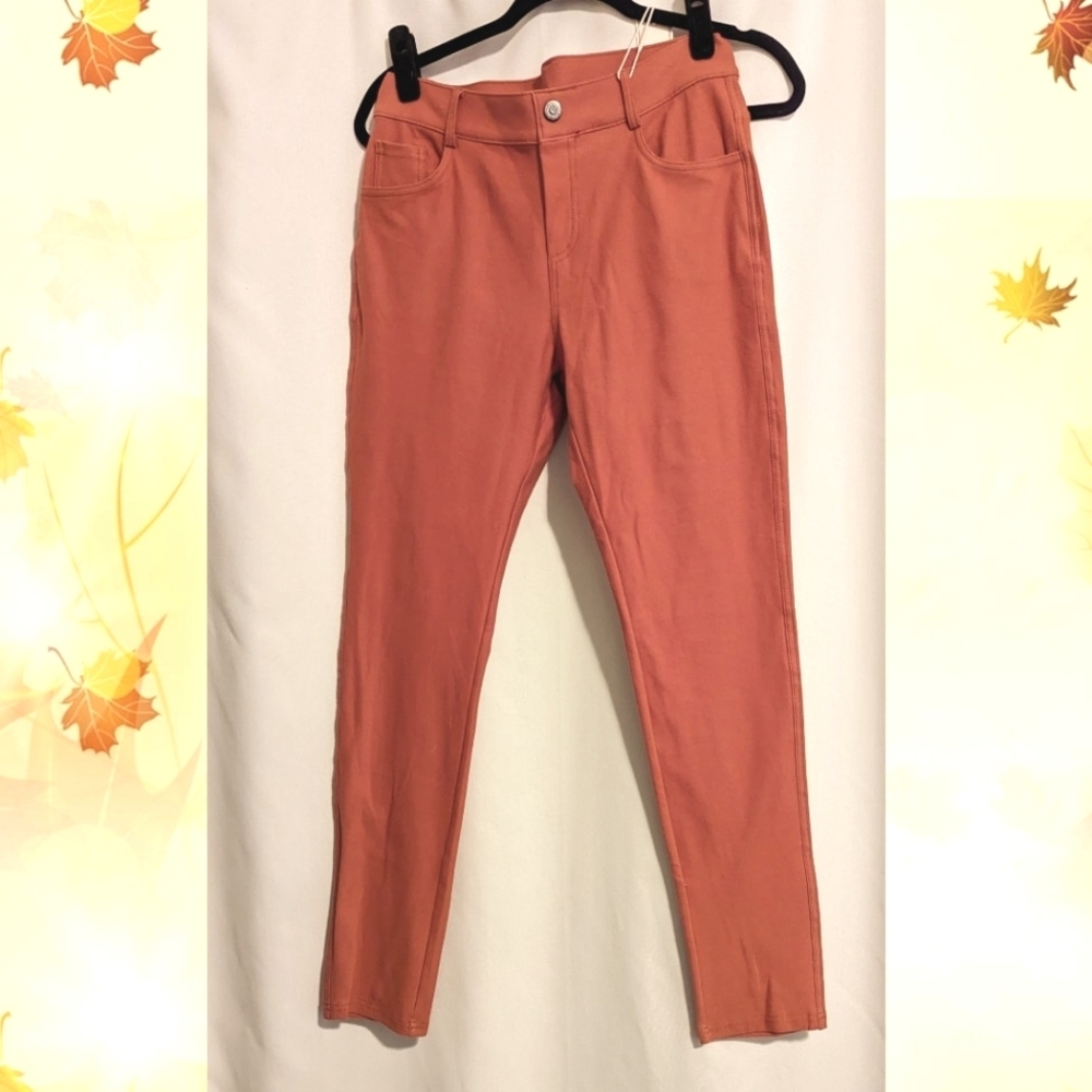 Rust Orange Jeggings